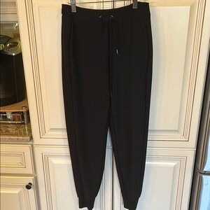 Women’s dressy jogger pants.